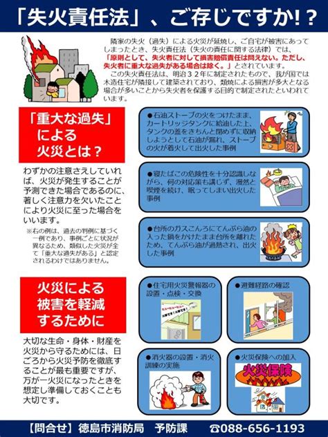 失火|失火責任法とは？火災でも損害賠償請求できない？具。